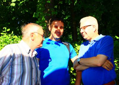 (v.l.:) Werner Schiffner , Alexander Laitenberger und Martin Diepgen